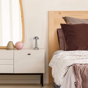 Open Box - Simple Designs -  8.88" Mushroom Magic Min Silver